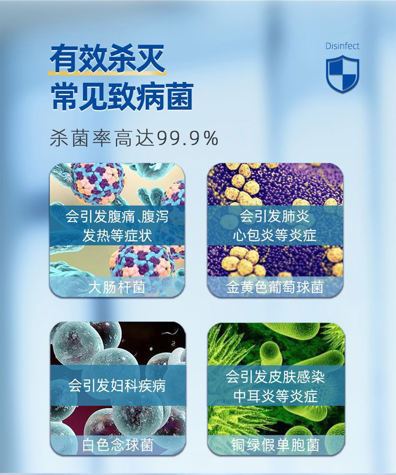 修芝康醫(yī)用酒精消毒液(圖5) 醫(yī)用酒精消毒液有效殺滅常見致病菌