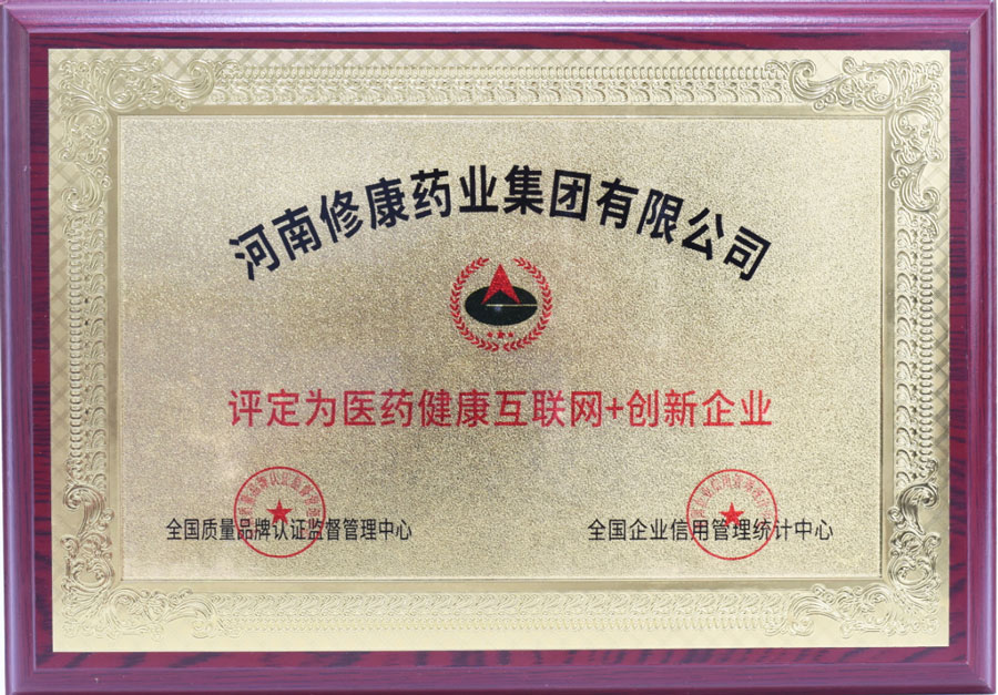 修康榮獲醫(yī)藥健康互聯(lián)網(wǎng)+創(chuàng)新企業(yè)榮譽(圖1) 修康榮獲醫(yī)藥健康互聯(lián)網(wǎng)+創(chuàng)新企業(yè).jpg