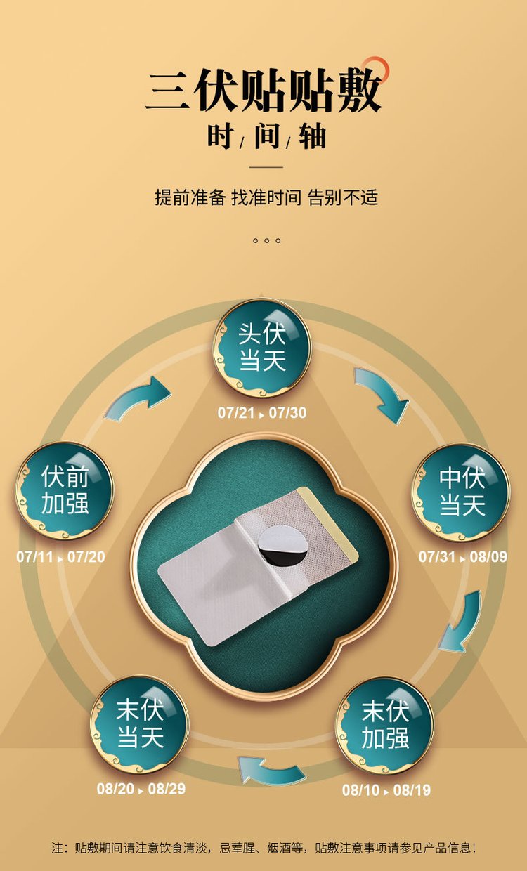 三伏貼貼敷時(shí)間 三伏貼貼敷時(shí)間